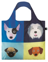 BOLSA PLEGABLE STEPHEN CHEETHAM DOGS | LOQI